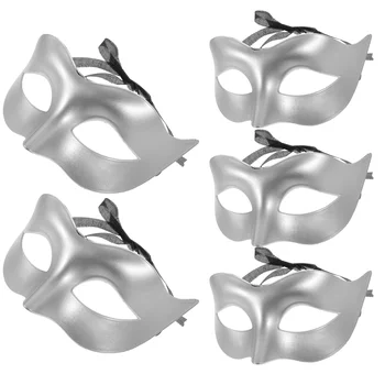 10 шт., маска современного дизайна, Женская пластиковая маска, Реквизит, маска для Вечеринки на Хэллоуин