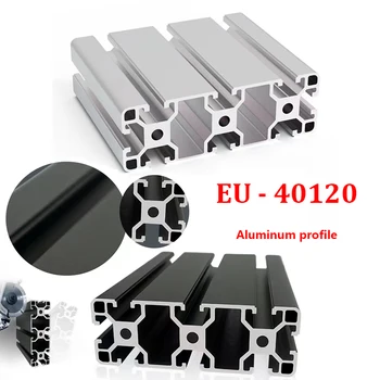 1шт ЕС 40120 Т-Образный Анодированный Алюминиевый Профиль Экструзии Длиной 100-1200 мм Линейной Направляющей Для DIY 3D Принтера Workbench CNC
