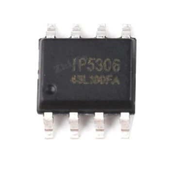 5 шт./лот IP5306 SOP8 2.1A заряд/2.4A разряд, высокоинтегрированный мобильный чип питания, новая микросхема