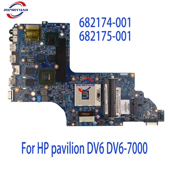 682174-001 682175-001 Основная плата Для HP pavilion DV6 DV6-7000 Материнская плата ноутбука 48.4ST06.021 GT650M 2 ГБ GPU