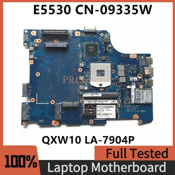 CN-09335W 09335W 9335W Высококачественная Материнская плата E5530 для ноутбука QXW10 LA-7904P с SLJ8A QM77 100% Полностью работает хорошо