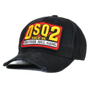 DSQ2 Брендовая бейсболка для мужчин и женщин с вышивкой высококачественных букв DSQ2, Шляпа для папы, хип-хоп шляпа, кепка дальнобойщика, Спортивная повседневная шляпа