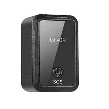 GF-09 Магнитный мини-GPS-трекер для автомобиля с дистанционным прослушиванием, устройство слежения в режиме реального времени, Wifi + lbs + agps Локатор, приложение, микрофон, Голосовое управление