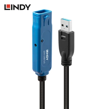 LINDY 10 м USB 3,0 Активный Удлинитель Pro Кабель с Усилителем-Ретранслятором Кабель синхронизации данных Подходит для ПК ТВ USB Кабель для жесткого диска