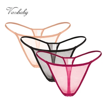 Varsbaby, женские летние модные легкие удобные простые сексуальные ультратонкие трусики-стринги размера S-XXL