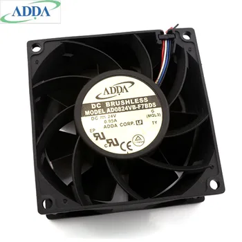Абсолютно новый для ADDA AD0824VB-F7BDS 8038 80*80* 38 мм 24 В 0.95A двухшаровый четырехпроводной вентилятор охлаждения 6200 об./мин. 97CFM