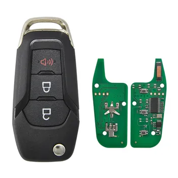 автоматический ключ N5F-A08TAA ID49 С Чипом 315 МГц Auto Smart Control HU101 Флип-Ключ Автомобильный Дистанционный Ключ Для Ford F150-F550 Fusion Explorer