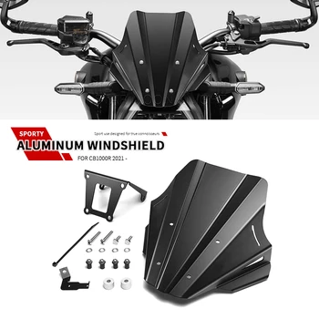 Аксессуары Для мотоциклов Ветровое Стекло Алюминиевый Ветрозащитный экран, дефлектор, пригодный для HONDA CB1000R CB 1000 R 2021 2022-