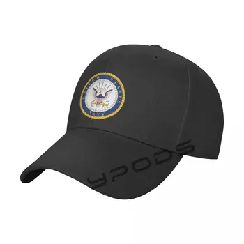 Бейсболка с эмблемой ВМС США, Однотонная Модная Регулируемая бейсболка для отдыха, мужские И женские шляпы, Кепки