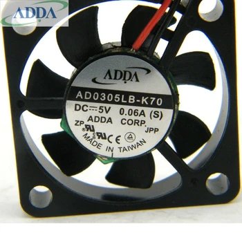Бесплатная доставка для ADDA AD0305LB-K70 30*30*10 мм 3 см 30 мм 5 В 0.06A 3010 корпус компьютера вентилятор охлаждения двойной шар