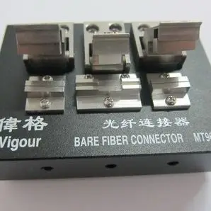 Высокоточный голый волоконный соединитель V-Образной канавки Vigour MT961D, волоконно-оптический соединитель MT-961D, соединительный инструмент для голого оптического волокна