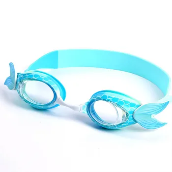 Детские очки для плавания с защитой от Порки, не Протекающие Прозрачные Закаленные Мультяшные Очки для плавания для детей, девочек и Мальчиков, 1 предмет, Очки для плавания B2Cshop