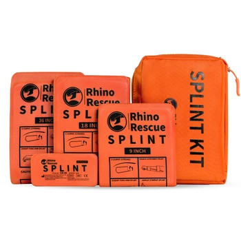 Набор спасательных шин Rhino, Многоразовый набор для выживания в бою, Первая медицинская помощь, Тактическое поле