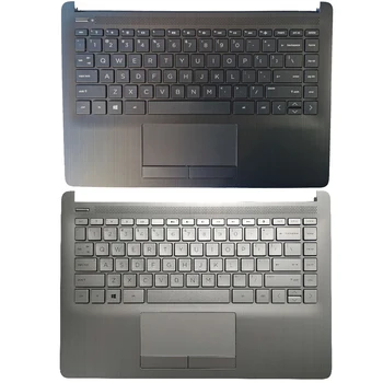 Новая американская клавиатура для HP Pavilion 14-CF 14S-C 14-DF 14S-DF 14-DK 14S-CR 240 G8 с верхней крышкой Подставки для рук