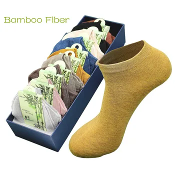 Новые летние женские повседневные носки из бамбукового волокна с мелким горлышком, модные однотонные тонкие дышащие Хлопчатобумажные Носки 10 пар
