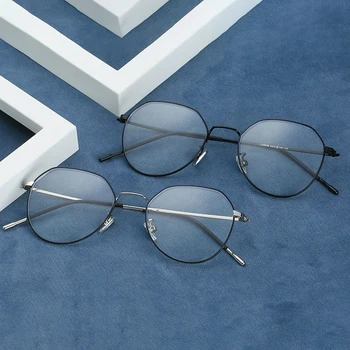 Новые очки Arival в металлической оправе в стиле Ретро с полной оправой для мужчин и женщин с линзами против синего света, оптические очки