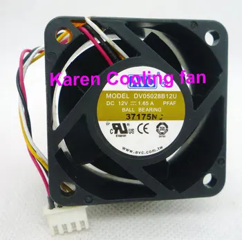 Оригинальный AVC 5028 12v 1.65a DV05028B12U 50*28 мм вентилятор охлаждения компьютера