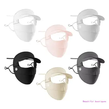 Охлаждающая Солнцезащитная маска для лица для Девочек, Чехол для летнего Активного отдыха, Прямая поставка