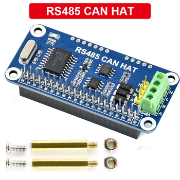 Плата расширения Raspberry Pi 4 GPIO RS485 CAN Hat Обеспечивает стабильную связь на большие расстояния для Raspberry Pi 3B Plus/3B/Zero