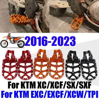 Подставка для ног Подножки Подножки Педаль Для KTM 125 150 200 250 300 350 400 450 500 SX SXF EXC EXCF XC XCF X-CF XCW EXC-F Аксессуары
