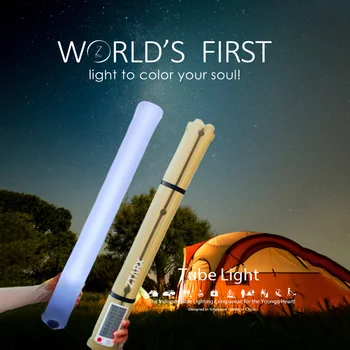 Портативная лампа для кемпинга на открытом воздухе, Складной фонарь для палатки на солнечной подзарядке с магнитной зарядкой через USB, ручной заполняющий светильник