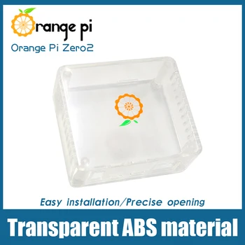 Прозрачный чехол из АБС-пластика для платы Pi Zero 2, не может удерживать плату расширения вместе