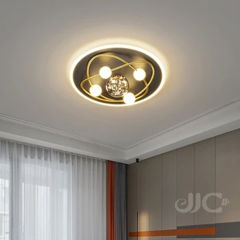 Светильник для гостиной Jjc 110-240 В С Интеллектуальным плавным Затемнением, Потолочный светильник для гостиной, Бытовой потолочный светильник для гостиной