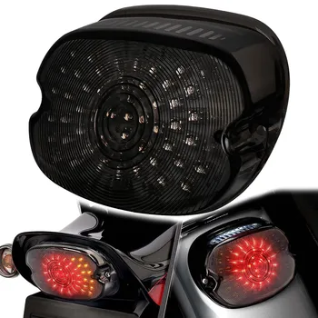 Светодиодный задний фонарь, тормозной сигнал поворота, задние фонари, дымчатые задние фонари, совместимые с Harley Davidson Dyna Sportster 883 1200 Road King