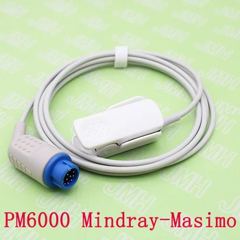 Совместим с монитором оксиметра PM 5000/6000 12-контактного Mindray-Masimo Tech, датчиком spo2 с зажимом для пальца взрослого человека.