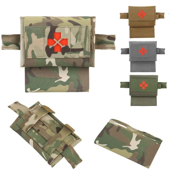 Сумка для оказания первой помощи быстрого развертывания, Тактический военный медицинский набор IFAK MOLLE, охотничий пояс для кемпинга, сумка для экстренной помощи