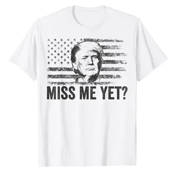 Трамп Все еще скучает по мне Трамп-Флаг Америки 2024, Футболка 