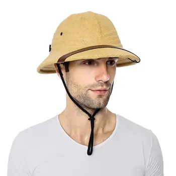Унисекс, Летняя шляпа для верховой езды, Шляпа для скачек, Вьетнамский шлем, Солнцезащитный крем, Соломенная шляпа для улицы