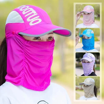 Шляпа с защитой от ультрафиолета на 360 градусов, плоская солнцезащитная кепка для лица и шеи, Ветрозащитная шляпа для пеших прогулок и рыбалки на открытом воздухе